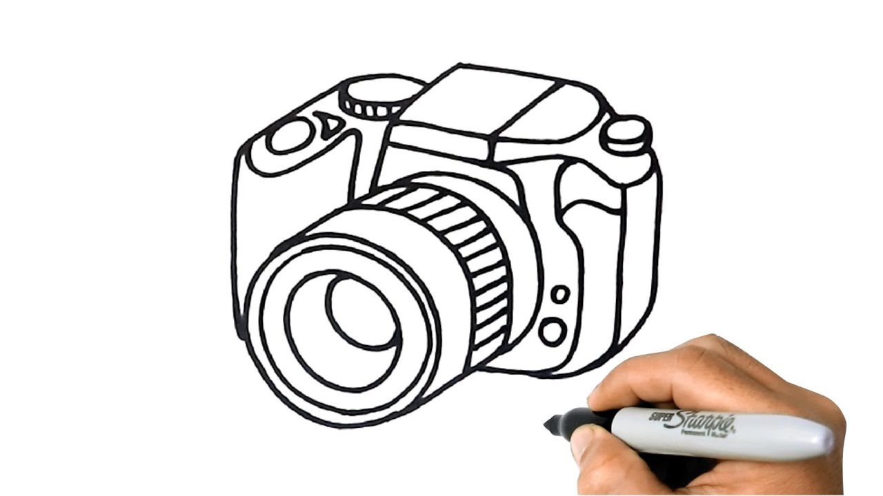 Camera Icon Vector Illustration Stock Illustration - Download Image Now -  Drawing - Activity, Home Video Camera, Camera - Photographic Equipment -  iStock